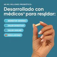 60 billion probiotic | Salud inmunológica, digestiva e intestinal