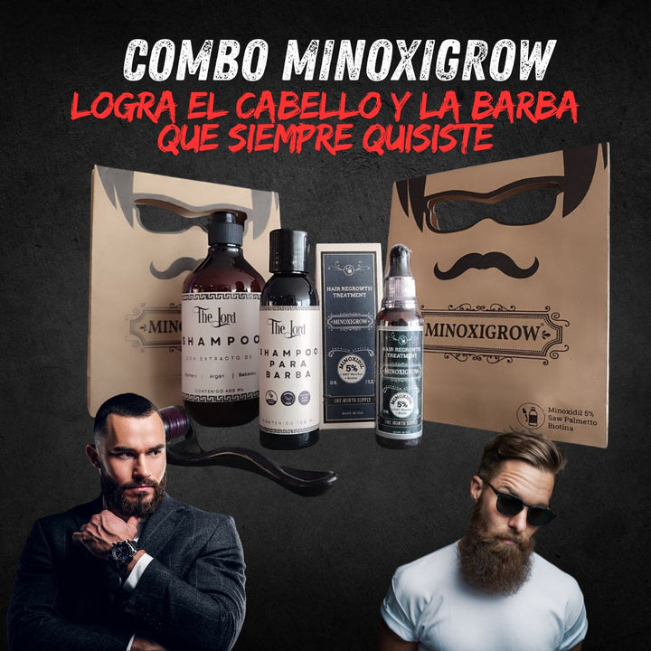 Combo Vikingo Minoxigrow - Solución definitiva contra la alopecia