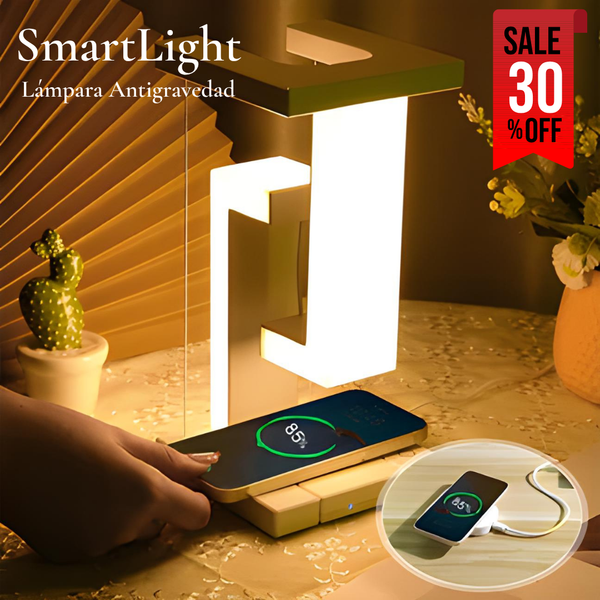 SmartLight | Lámpara Antigravedad con carga inalámbrica