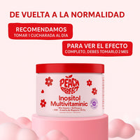 Inositol de PeachPerfect | Vitaminas en polvo revitalizadoras