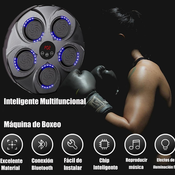 BoxInHouse | Máquina de boxeo musical + par de guantes gratis 🥊