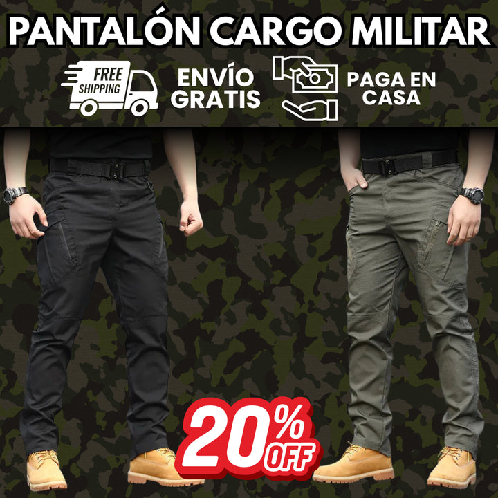 Pantalón cargo militar