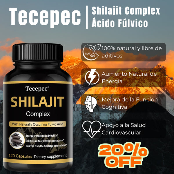 Tecepec | Shilajit complex - Ácido Fúlvico