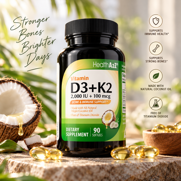 Vitamina D3 - K2 Healtha2z