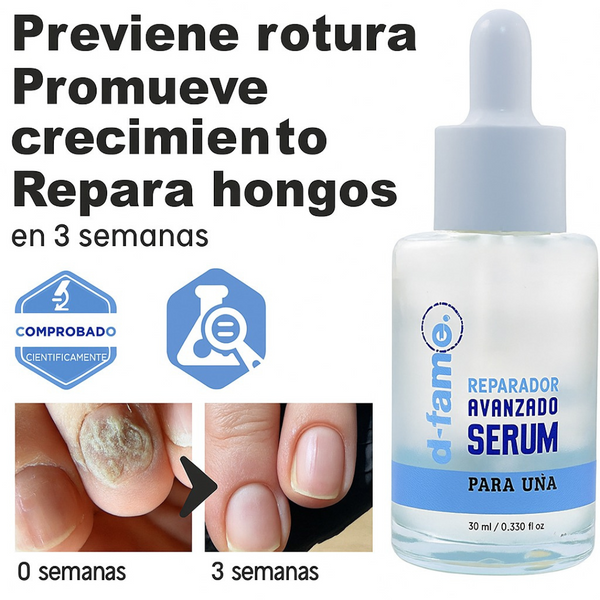 🌟 D-Fame | Sérum reparador de uñas
