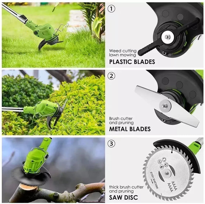Guadaña inalámbrica 🍃 +2 Baterías 🔋