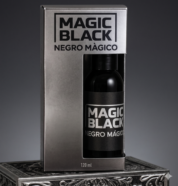 Magic Black renovador de ropa negra
