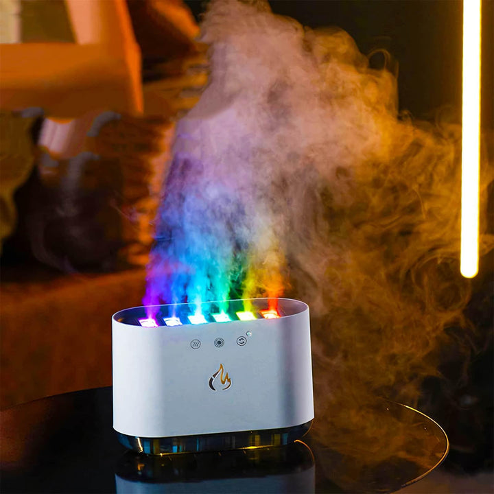 Humidificador de Aire con Luz LED RGB de 900 ml 💨