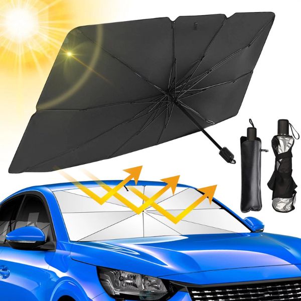 PARASOL RETRÁCTIL PARA CARROS 🌞🥵🏎