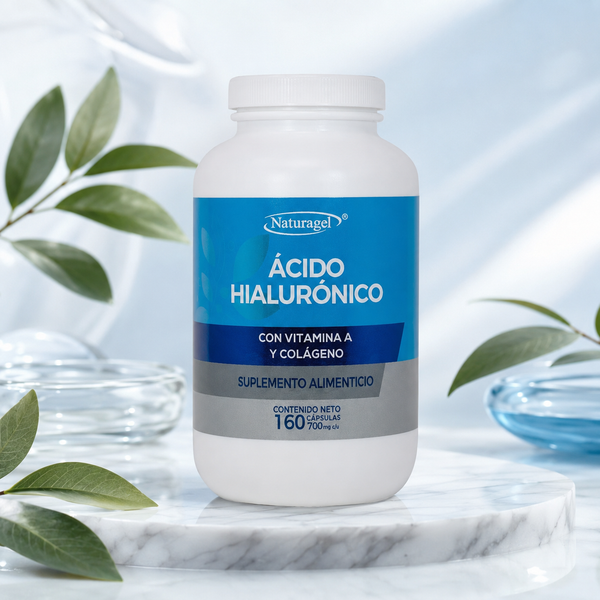 Naturagel Ácido Hialárunico con Vitamina A y Colágeno Hidrolizado