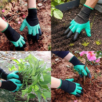 GUANTES DE JARDINERA CON GARRAS🌱