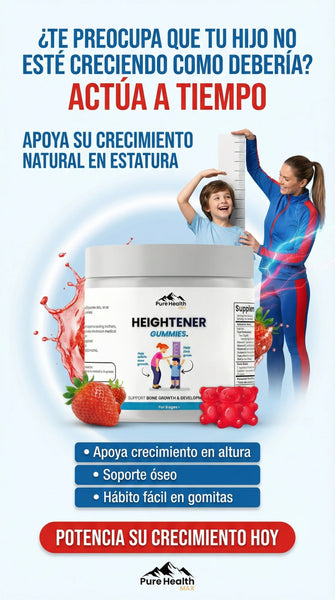 Gomitas para el crecimiento Purehealth