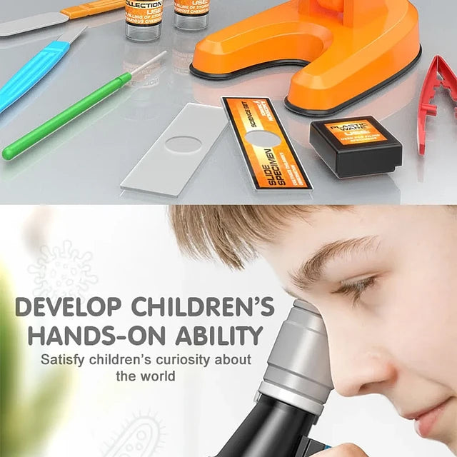 Microscopio para niños 🔬🦠👨🏽‍🔬👩🏽‍🔬