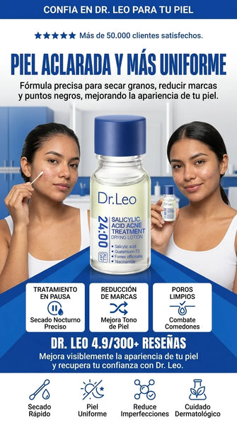 Dr.Leo acido salicilico para quemar barritos