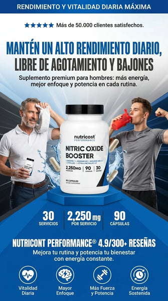 Oxido nítrico nutricost