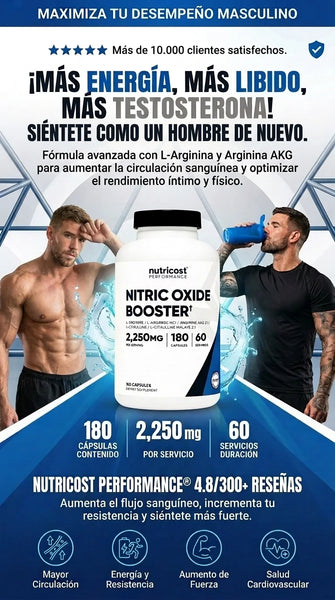 Oxido Nítrico Nutricost
