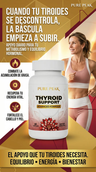 Thyroid support Capsulas para la tiroides
