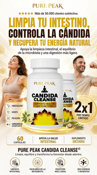 Pure peak Candida cleanse 2x1