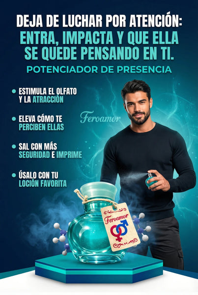 Feroamor (Feromonas puras para hombre)