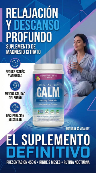Magnesio CALM natural vitality