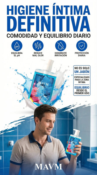 MAVM jabón intimo para hombres